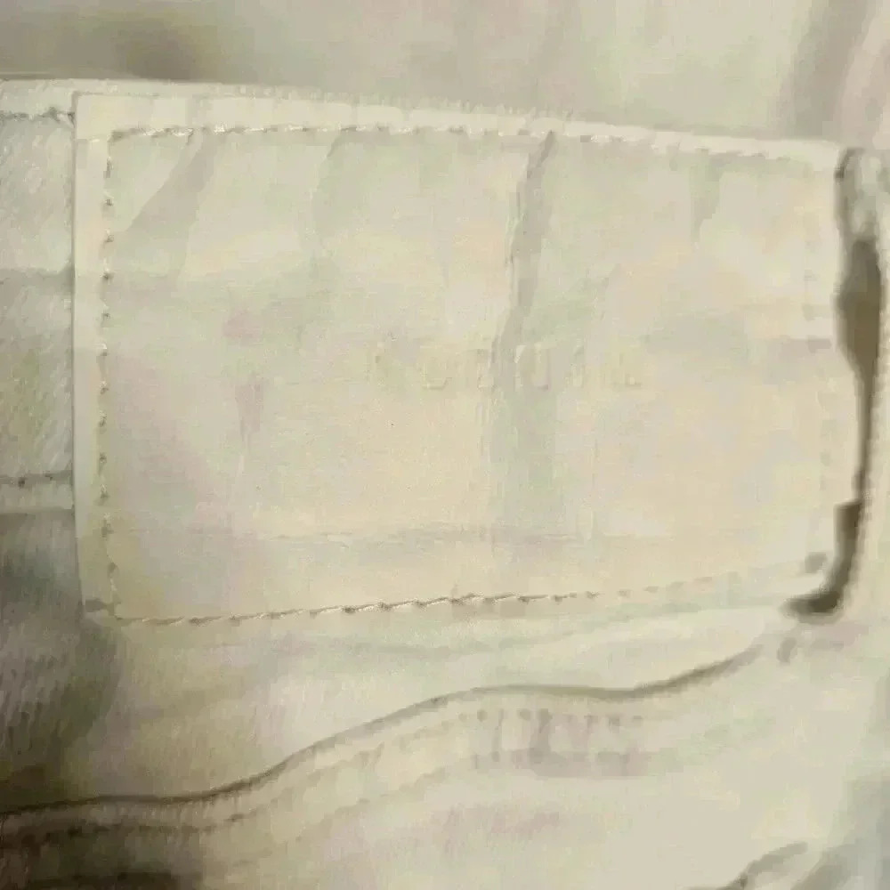 &Denim White Mom Shorts - Size 6 - Picture 3 of 5